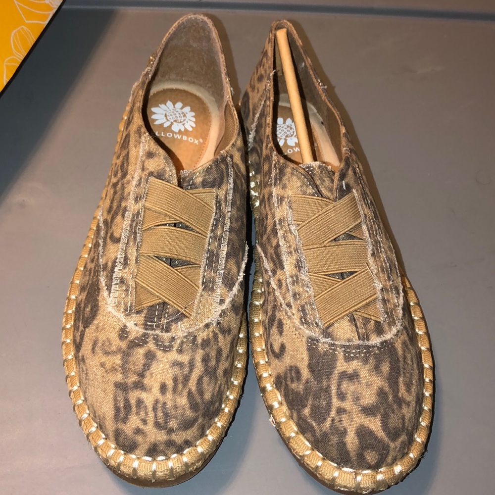 Yellow box shoes